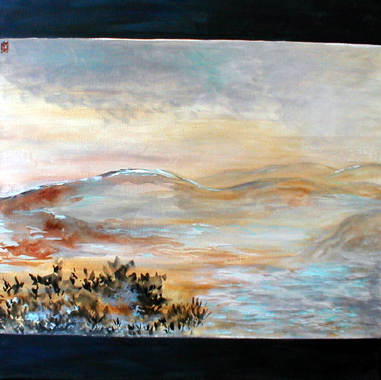 Titel: Soleil de nuit, Kunstenaar: Van Landeghem, Joelle